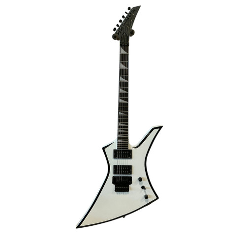 Vist Large View of Product Image Which is Used KELLY STYLE Pointy Electric Guitar White 6-String