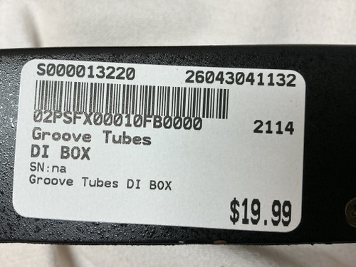 Vist Large View of Product Image Which is Used Groove Tubes DI BOX Pro Sound Effects Unit
