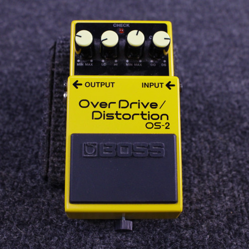 Vist Large View of Product Image Which is Used Boss OS-2 OVERDRIVE/DISTORTION Overdrive Pedal