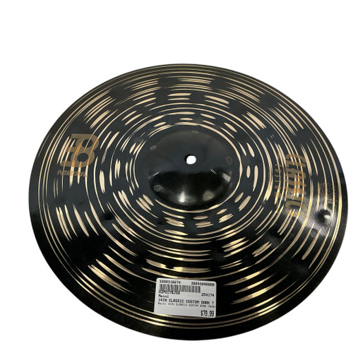 Vist Large View of Product Image Which is Used Meinl 14IN CLASSIC CUSTOM DARK TRASH CRASH Crash Cymbal 14"