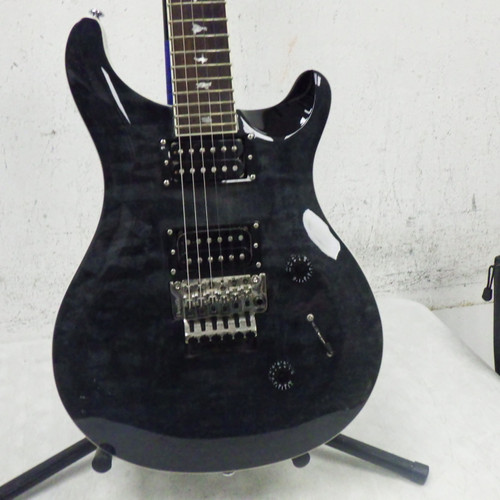 Vist Large View of Product Image Which is Used Paul Reed Smith - PRS SE CUSTOM 24 Double Cut Electric Guitar Silver/Gray 6-String