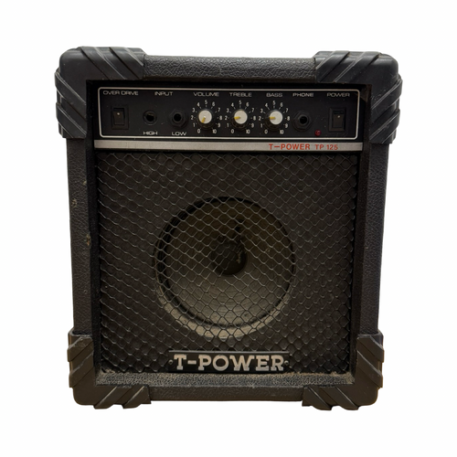 Vist Large View of Product Image Which is Used T-POWER TP 125 1X6.5 10-WATT BASS AMP Bass Combo Amplifier Other