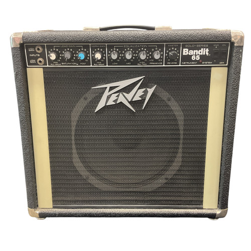 Vist Large View of Product Image Which is Used Peavey BANDIT 65 1 x 12 Solid State Amplifier 1 x 12