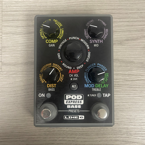 Vist Large View of Product Image Which is Used - Line 6 POD EXPRESS BASS Multi-FX Pedal