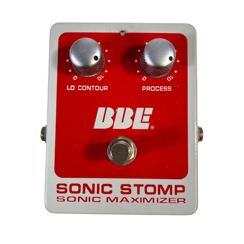 Vist Large View of Product Image Which is Used BBE Sonic Stomp Sonic Maximizer Guitar Effects Pedal Tone Enhancer