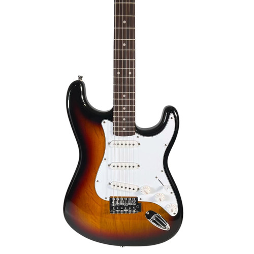 Vist Large View of Product Image Which is Used Stagg S-Type Electric Guitar - Sunburst