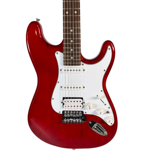 Vist Large View of Product Image Which is Used Jay Turser JT-301 HSS Red Electric Guitar