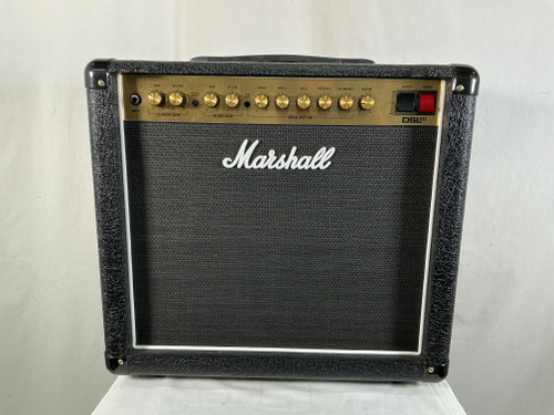 Vist Large View of Product Image Which is Used Marshall DSL-20 W/FOOTSWITCH 1 x 12 Tube Combo Amplifier 1 x 12