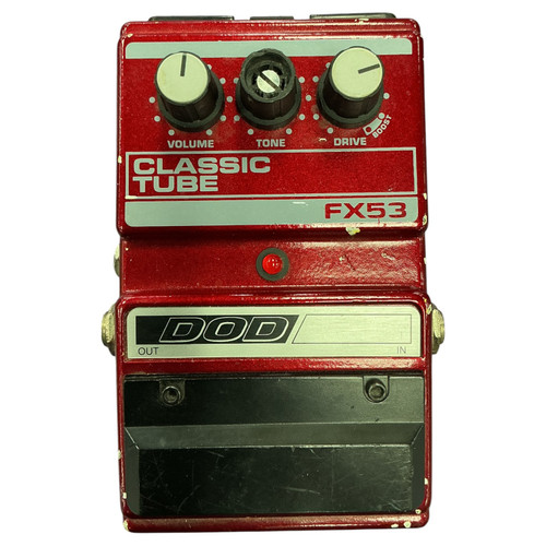 Vist Large View of Product Image Which is Used DOD CLASSIC TUBE FX53 Vintage Distortion/Overdrive Pedal