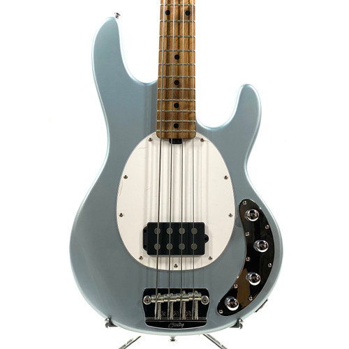Vist Large View of Product Image Which is Used Sterling by Ernie Ball Stingray 4 Bass Guitar Blue 4-String