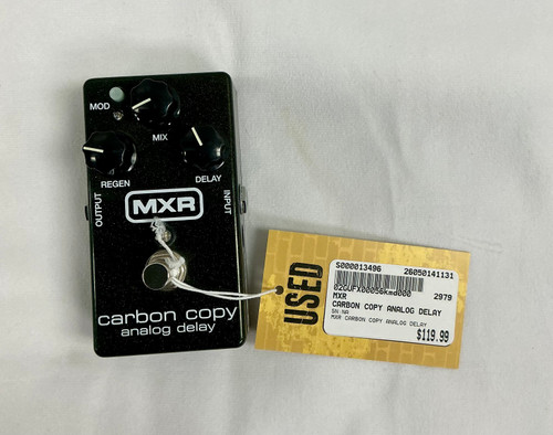 Vist Large View of Product Image Which is Used MXR CARBON COPY ANALOG DELAY Delay Pedal