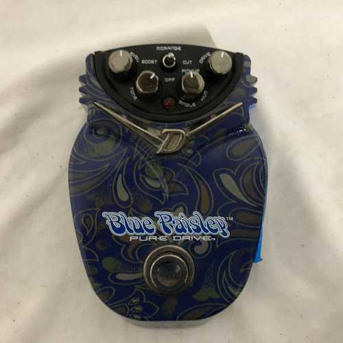 Vist Large View of Product Image Which is Used Danelectro BLUE PAISLEY Overdrive Pedal