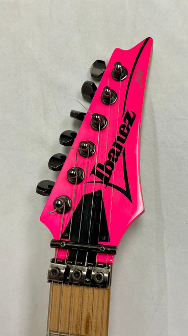 Vist Large View of Product Image Which is Used Ibanez JEM Vintage S Type Electric Guitar Pink 6-String