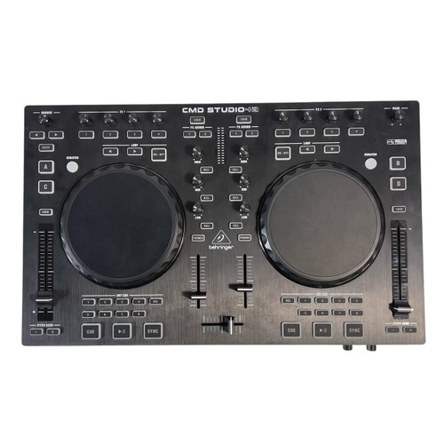 Vist Large View of Product Image Which is Used Behringer CMD Studio 4A DJ Controller 4-Deck MIDI Controller w/ Audio Interface