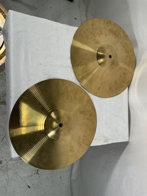 Vist Large View of Product Image Which is Used 14 IN SAWTOOTH HI HAT PAIR Hi Hat Cymbals 14"