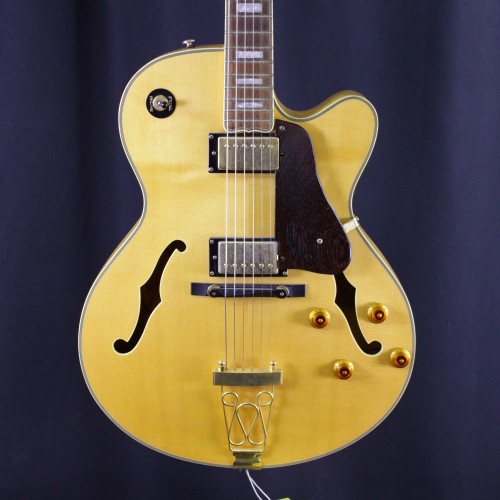 Vist Large View of Product Image Which is Used Epiphone JOE PASS EMPEROR II Semi-Hollow Electric Guitar Natural 6-String