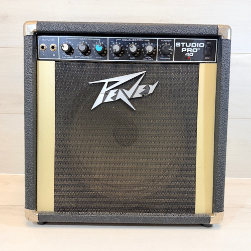 Vist Large View of Product Image Which is Used Peavey STUDIO PRO 40 Solid State Guitar Amp 1 x 12