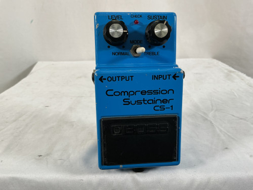 Vist Large View of Product Image Which is Used Boss CS-1 COMPRESSION SUSTAINER MIJ Compressor Pedal