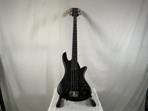 Vist Large View of Product Image Which is Used Schecter STILETTO STUDIO 4 Bass Guitar Black 4-String