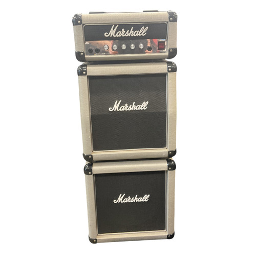 Vist Large View of Product Image Which is Used Marshall SILVER JUBILEE 25-50 MINI STACK Solid State Guitar Head