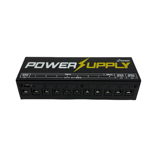 Vist Large View of Product Image Which is Used Donner DP-01 PEDAL POWER SUPPLY Guitar Effects Pedal