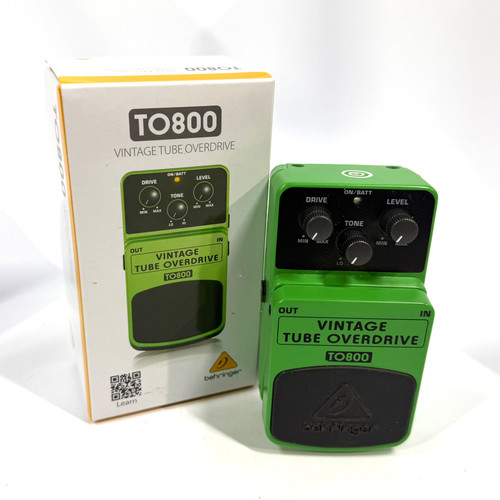Vist Large View of Product Image Which is Used Behringer TO800 Vintage Tube Overdrive Pedal