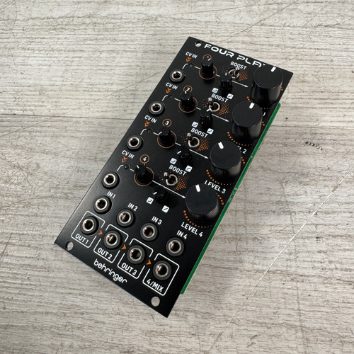 Vist Large View of Product Image Which is Used Behringer Four Play Quad VCA and Mixer Eurorack Module