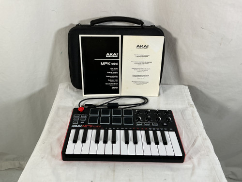 Vist Large View of Product Image Which is Used Akai MPK MINI + CASE 25-Key Controller 25-Key