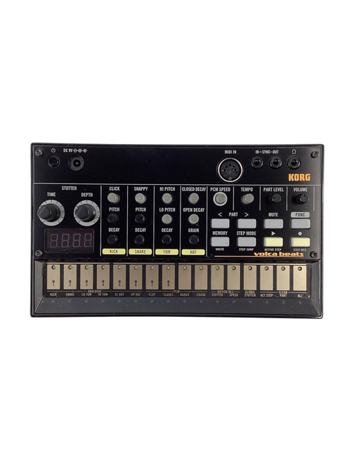 Vist Large View of Product Image Which is Used Korg VOLCA BEATS Compact Drum Machine 