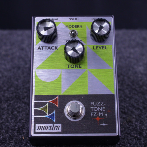 Vist Large View of Product Image Which is Used Maestro FUZZ TONE FZ-M Fuzz Pedal