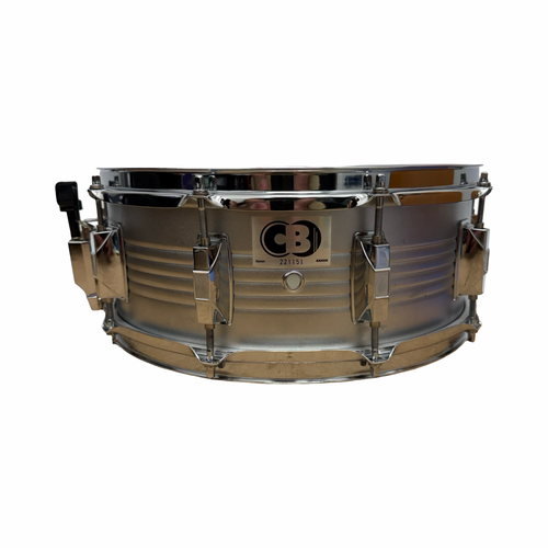Vist Large View of Product Image Which is Used CB ALUMINUM SNARE STAND BAG Vintage Metal Snare Drum 14"