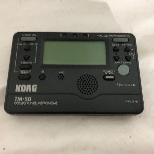 Vist Large View of Product Image Which is Used Korg TM-50 Instrument Tuner or Metronome