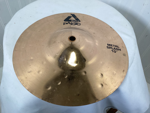 Vist Large View of Product Image Which is Used Paiste ALPHA METAL SPLASH 10 Splash Cymbal 10"