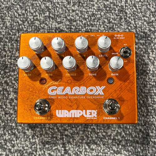 Vist Large View of Product Image Which is Used WAMPER GEARBOX ANDY WOOD SIGNATURE Guitar Overdrive Pedal