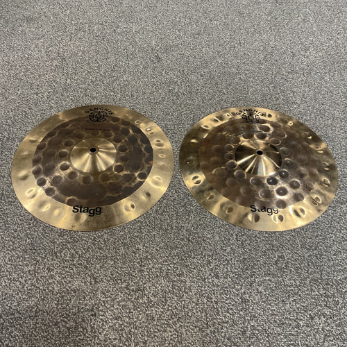 Vist Large View of Product Image Which is Used STAGG GENGHIS 14 MED DUAL HI HATS