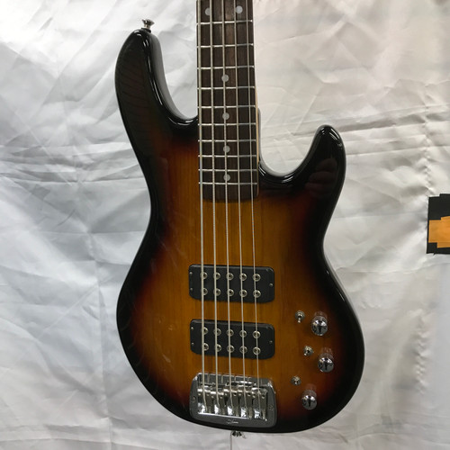 Vist Large View of Product Image Which is Used G&L L-2500 TRIBUTE P Type Bass Guitar Sunburst 5-String