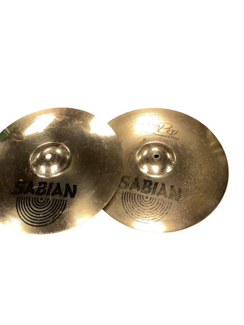 Vist Large View of Product Image Which is Used Sabian B8 MEDIUM HI HATS Cymbal 14"