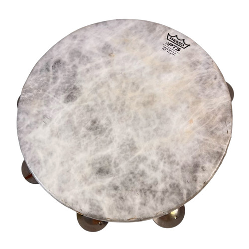 Vist Large View of Product Image Which is Used Remo 10" Tambourine Hand Percussion Instrument w/ Metal Jingles
