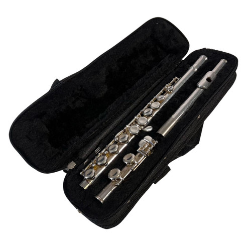 Vist Large View of Product Image Which is Jupiter JFL-507 Student Flute Silver-Plated Closed Hole w/ Case