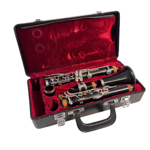 Vist Large View of Product Image Which is Used Jupiter JCL-631 Student Bb Clarinet w/ Case Nickel-Plated Keys