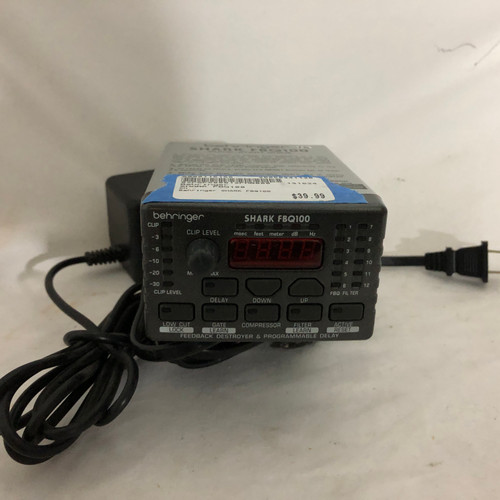 Vist Large View of Product Image Which is Used Behringer SHARK FBQ100 Pro Sound Effects Unit