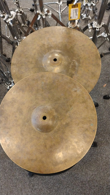 Vist Large View of Product Image Which is Used NO BRAND (Brandless Product) 14 INCH HI HATS Cymbal 14"
