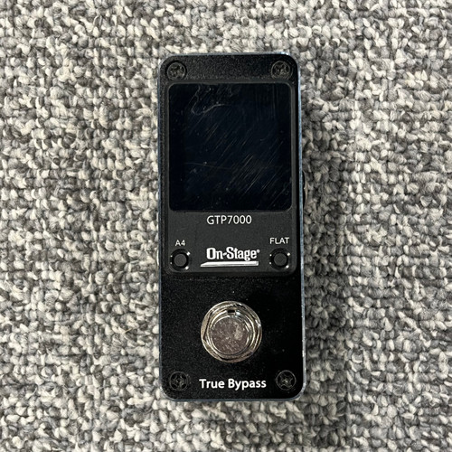 Vist Large View of Product Image Which is Used ON STAGE GTP7000 Mini Guitar Tuner Pedal