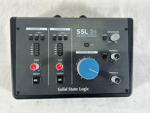Vist Large View of Product Image Which is Used Solid State Logic - SSL SSL2+ Computer Interface 2 A/D Recording Inputs
