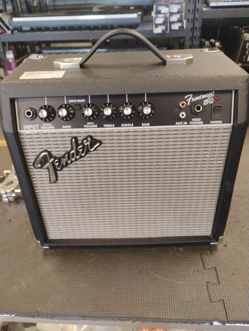 Vist Large View of Product Image Which is Used Fender FRONTMAN 15G Solid State Guitar Amp 1 x 5