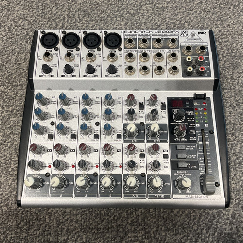 Vist Large View of Product Image Which is Used BEHRINGER EURORACK UB1202FX Compact Mixer
