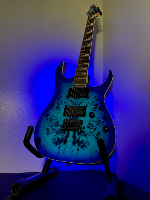 Vist Large View of Product Image Which is Used Ibanez GIO GS250 Super S Electric Guitar Blue 6-String