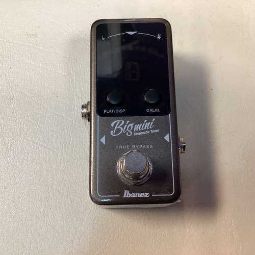 Vist Large View of Product Image Which is Used Ibanez BIG MINI Tuner Pedal