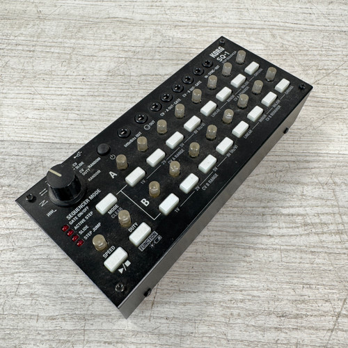 Vist Large View of Product Image Which is Used Korg SQ-1 Step Sequencer and Sync Box