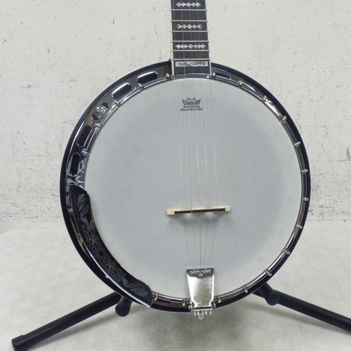 Vist Large View of Product Image Which is Used Morgan Monroe duelington Banjo